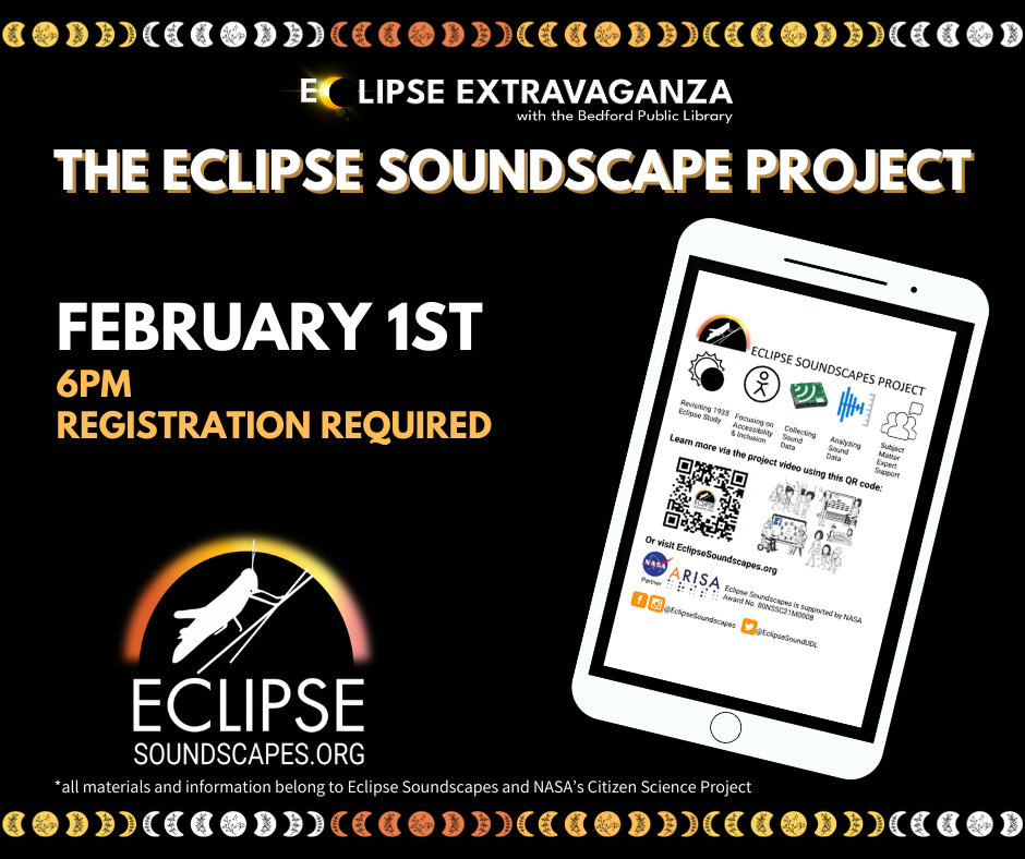 Eclipse Soundscapes Project Feb 1st at 6pm