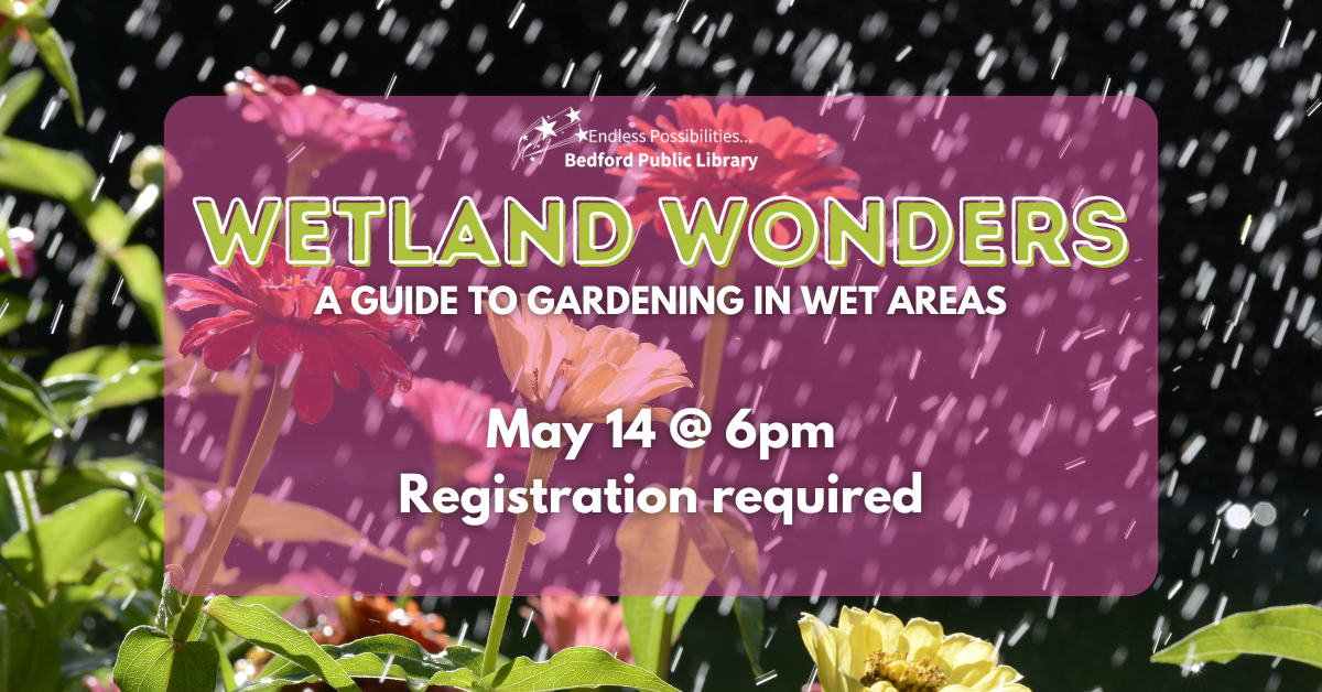 Wetland Wonders on May 14 at 6pm