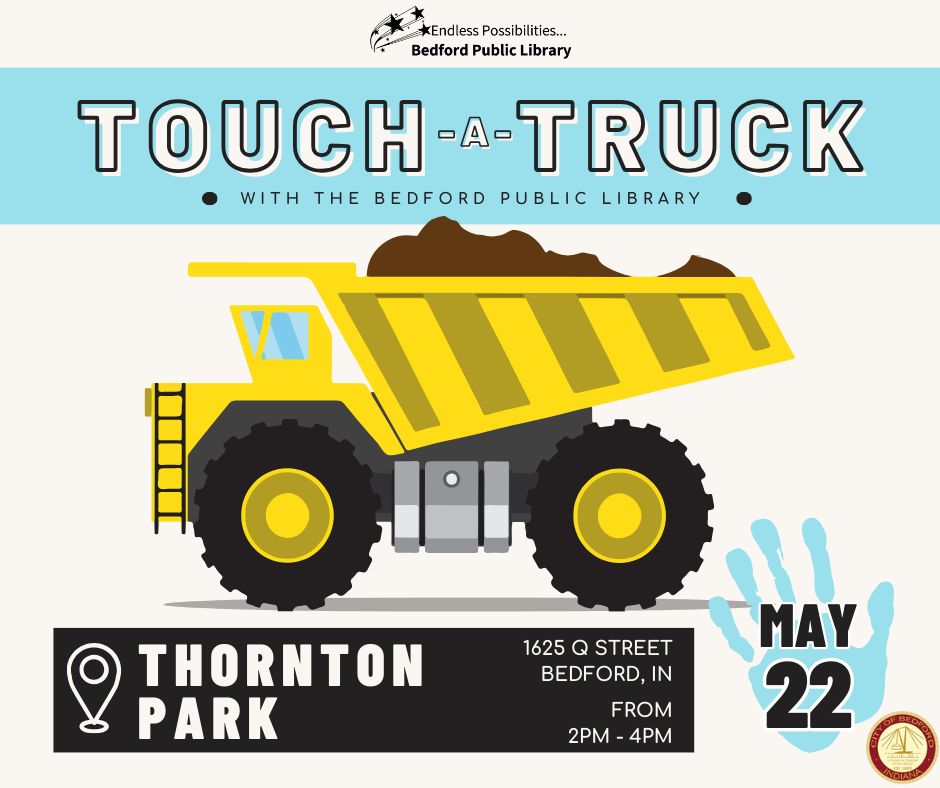 Touch-a-Truck at Thornton Park on May 22 from 2-4pm