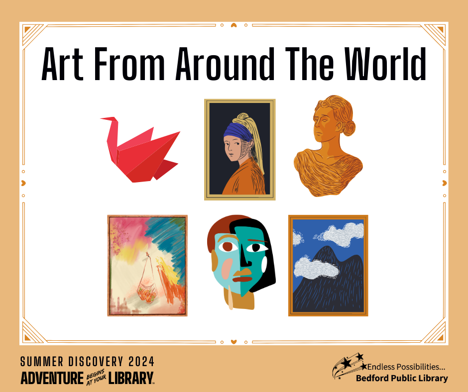 Art from around the world Kit available on July 1st while supplies last