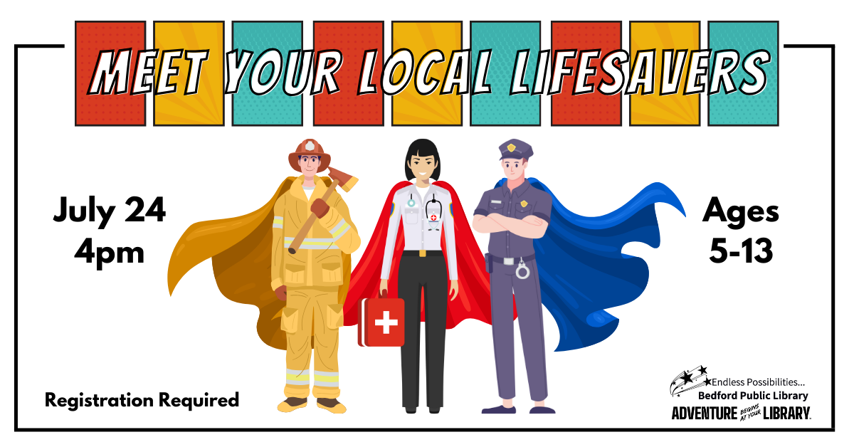 Meet Your Local Lifesavers on July 24th at 4pm