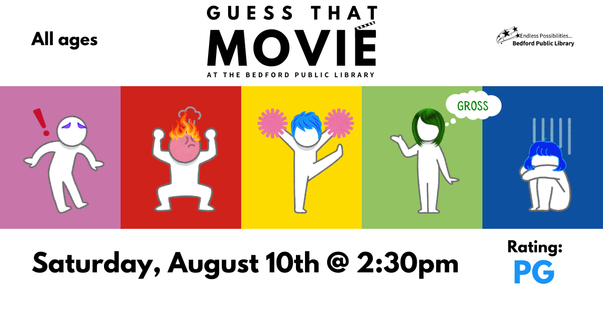 Guess That Movie on Saturday August 10 at 2:30pm all ages