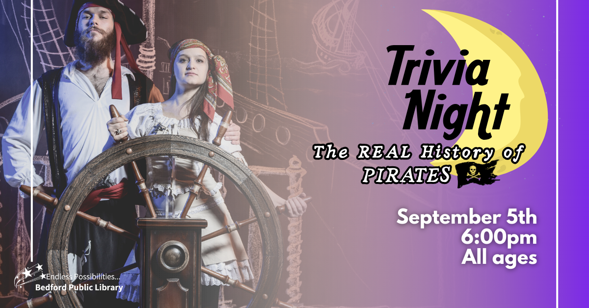 Trivia Night on Sept 5th at 6pm. All ages